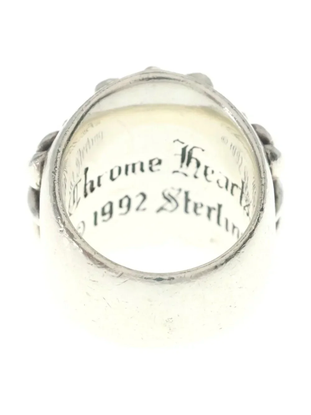 Chrome Hearts Keeper Ring Silver